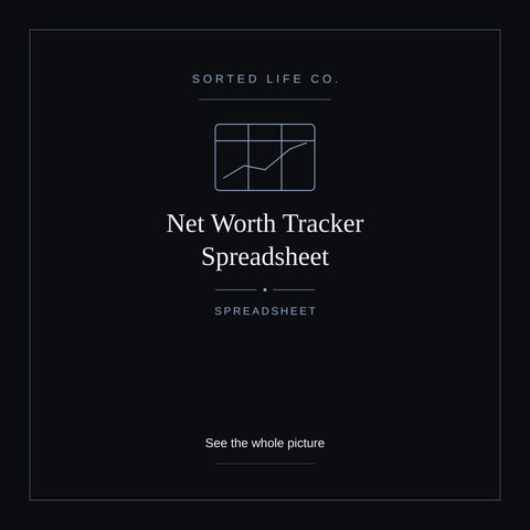 Net Worth Tracker Spreadsheet