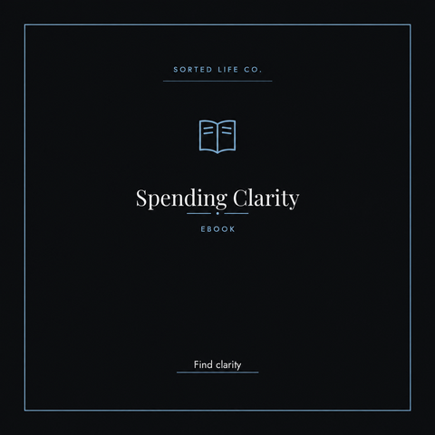 Spending Clarity Mini-Guide — blue cover