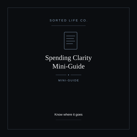 Spending Clarity Mini-Guide